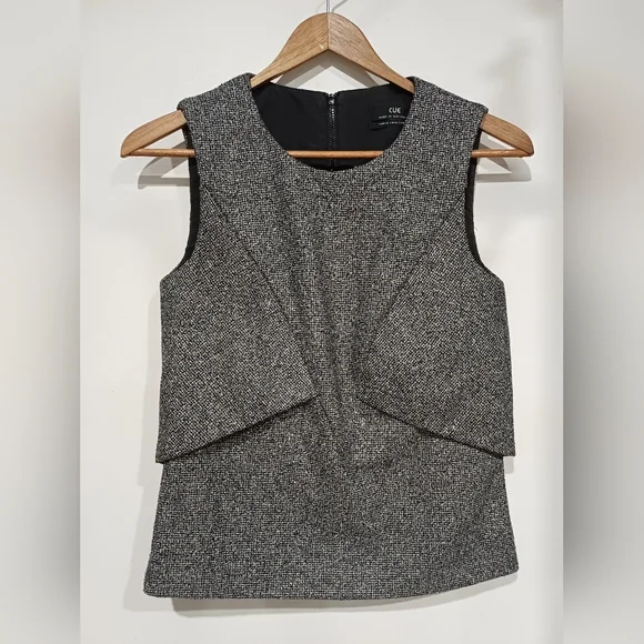 Cue 6 black and white professional top - Picture 1 of 5